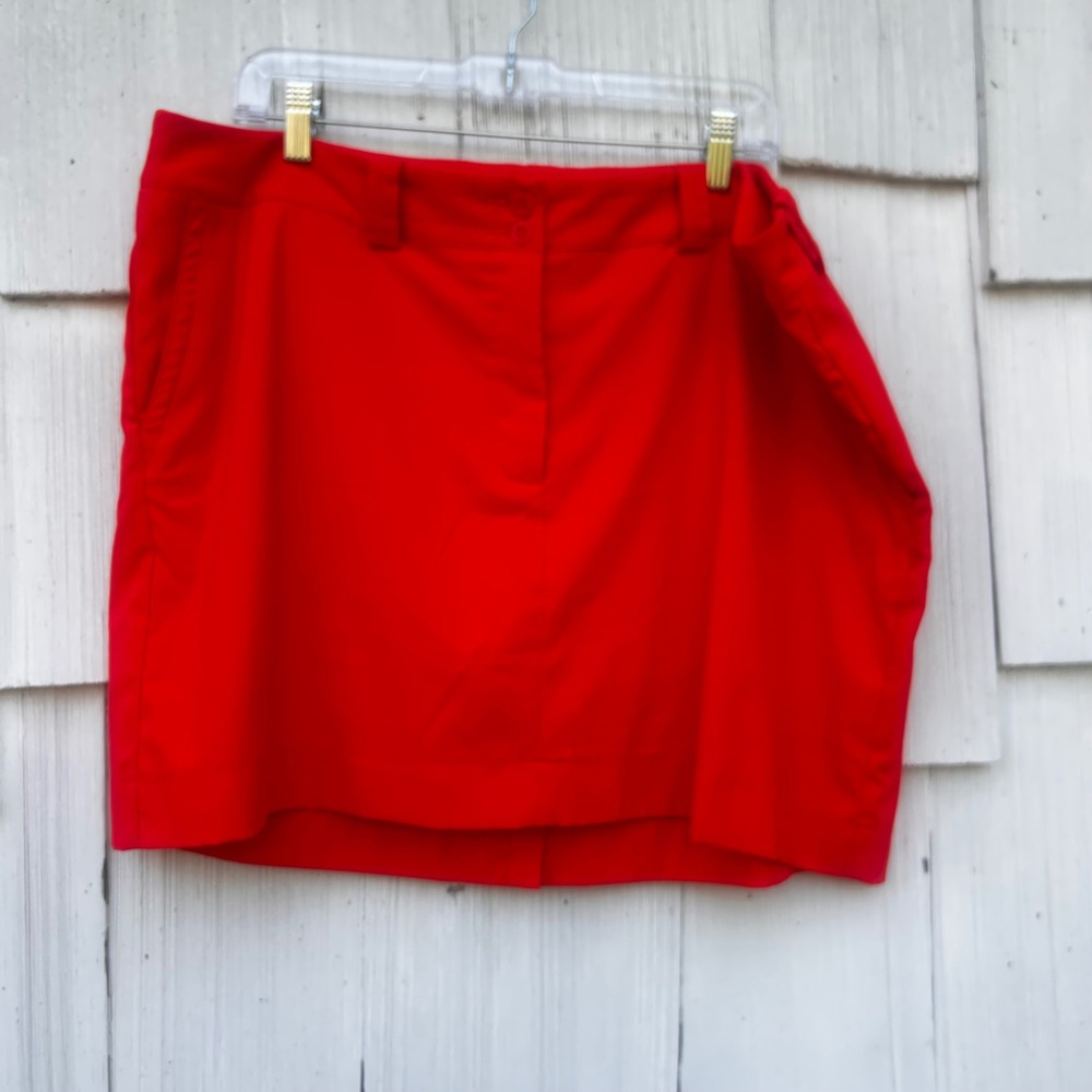 Nike Women's Red Golf Skort - Performance Tennis & Golf Short - Picture 2 of 9